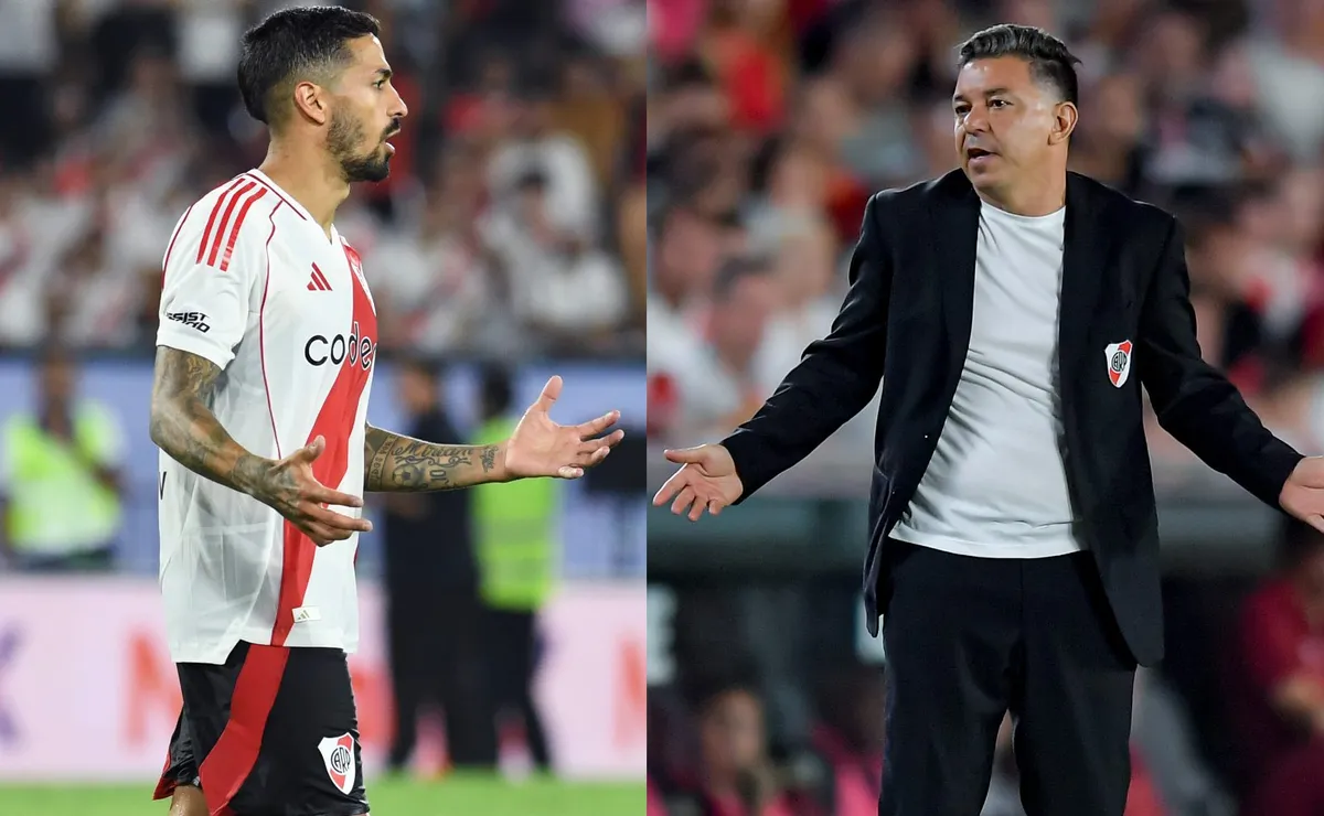 Gallardo todavía banca a Lanzini.