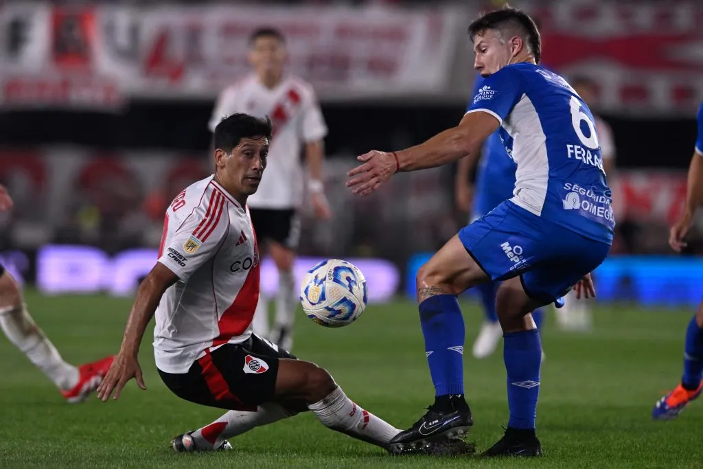 Rodrigo Aliendro fue una de las figuras en el triunfo de River sobre Atlético Tucumán. (Foto: LPM).