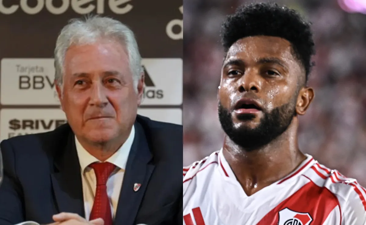 Matías Patanian banco a Miguel Borja.