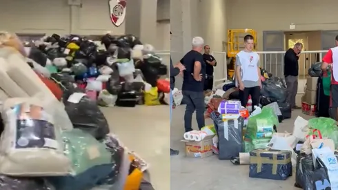 River sigue ayudando a Bahía Blanca: cómo donar, horarios y qué artículos se necesitan