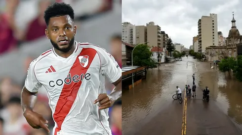 Borja se sumó a una campaña solidaria por Bahía Blanca con otro jugador de Primera