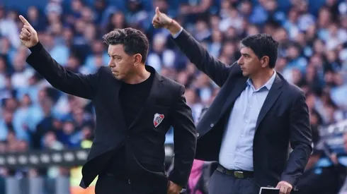 Gallardo y Biscay definen el once de River.