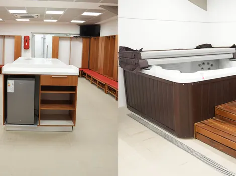 River finalizó la remodelación del vestuario visitante: así quedó