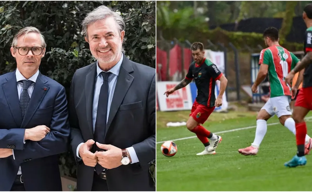 El ex Boca Julio Buffarini es jugador de Rampla Juniors de Uruguay, club adquirido y convertido en SAD por Foster Gillett (FOTO: @ramplajuniorsoficial).