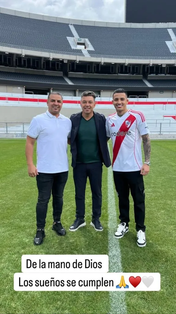 La historia de Instagram de Richard, el padre de Kevin Castaño.