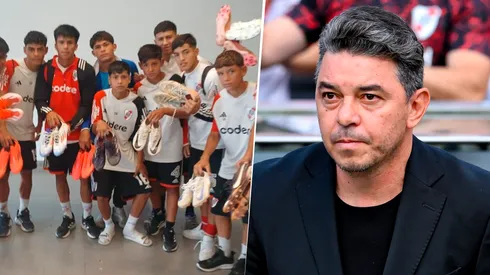 El Muñeco y el plantel del Millonario tuvieron un gran gesto con los más chicos.