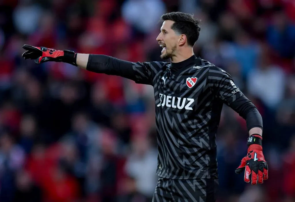 Rodrigo Rey, actual arquero de Independiente, habló de su salida de River. (Getty Images)