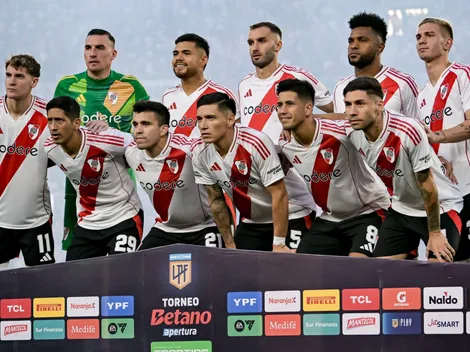 El jugador de River que podría llegar a los 100 partidos vs. Riestra