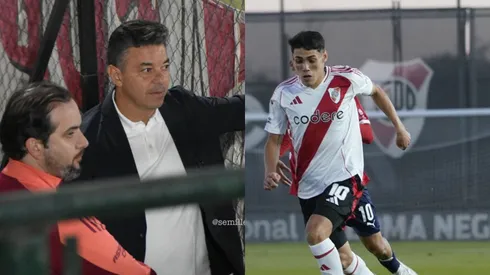 Gallardo tomó una decisión con Lencina.