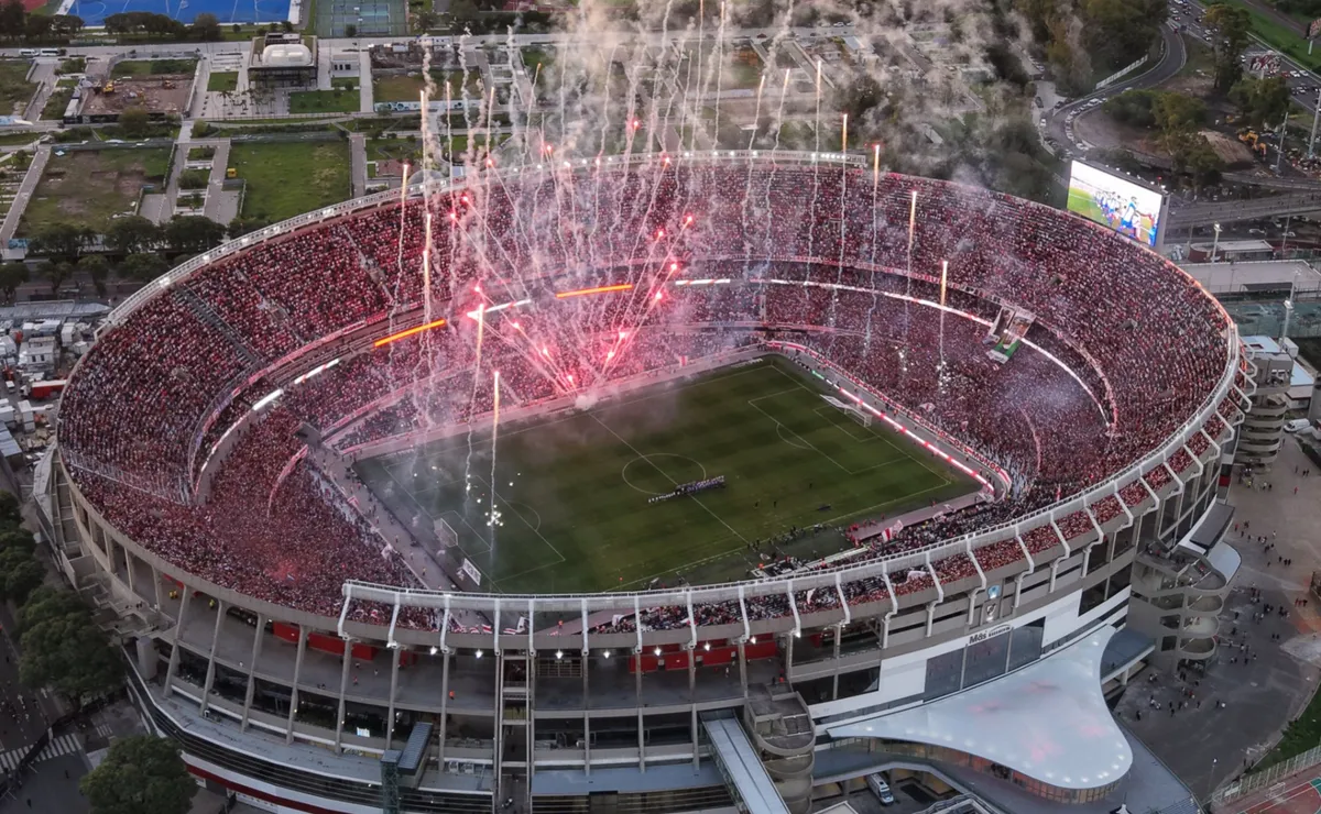 El Estadio Monumental se prepara para un nuevo Superclásico.