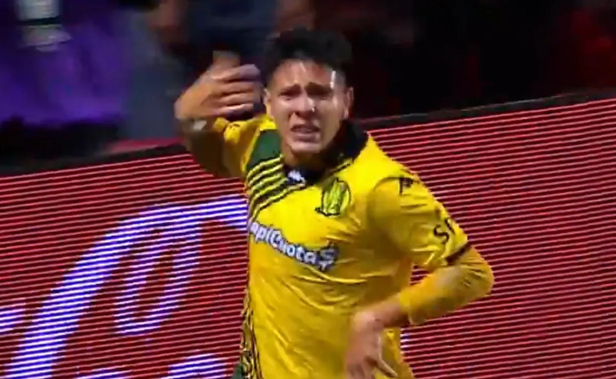 Tobías Leiva convirtió un golazo frente a Aldosivi.