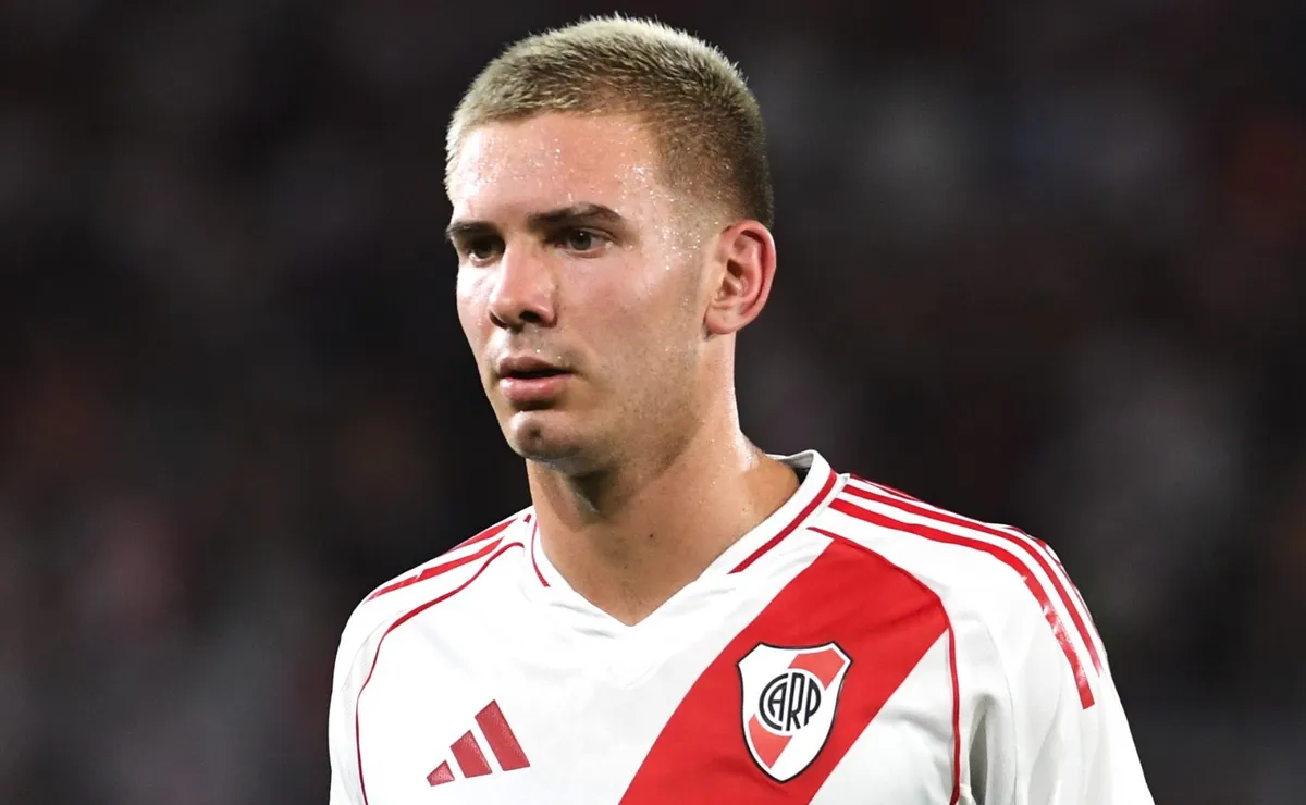 Mastantuono, en la mira del Atlético de Madrid.