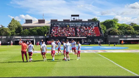 Así luce el campo de juego del Guillermo Laza (Foto: LPM).