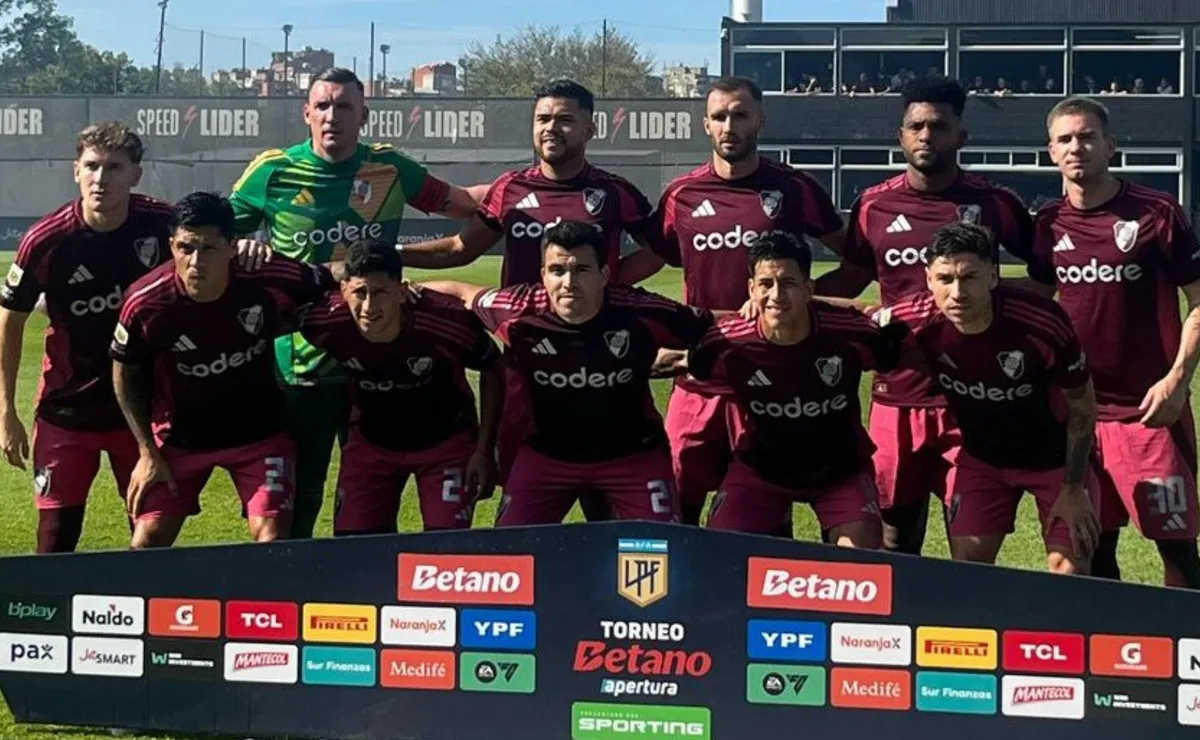 River lleva doce partidos sin marcar goles en un primer tiempo.