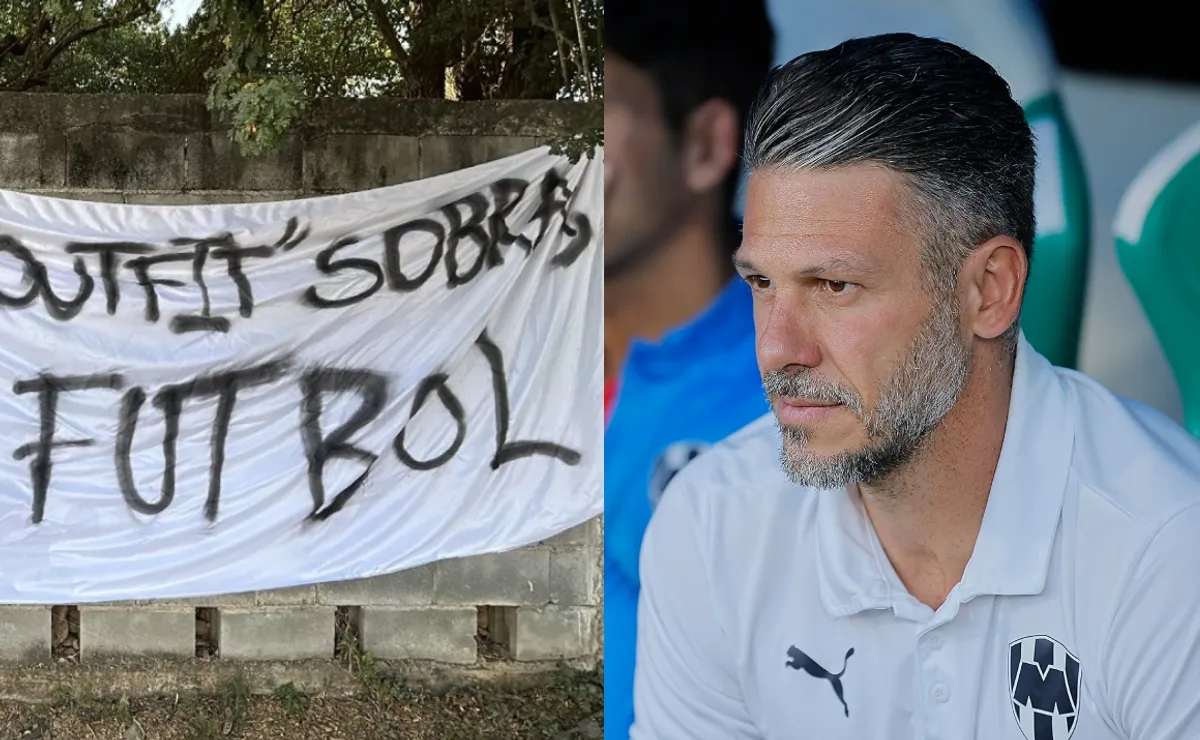 Demichelis no la pasa bien en México y le hicieron una polémica bandera