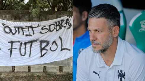 Demichelis no la pasa bien en México y le hicieron una polémica bandera