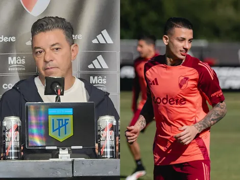 Gallardo: la primera reflexión sobre Kevin Castaño y por qué no jugó contra Riestra