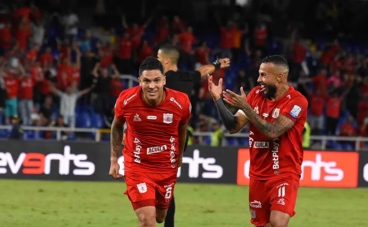 Juanfer Quintero metió su primer gol en América de Cali.