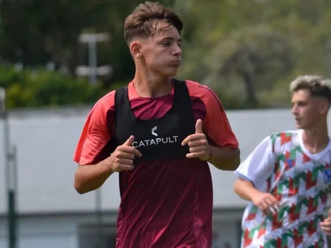 Santino Giletti, la joya que llegó a River la rompió en su estreno