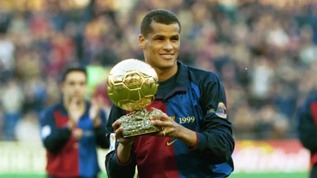 Rivaldo, uno de los mejores de la historia del Barcelona.