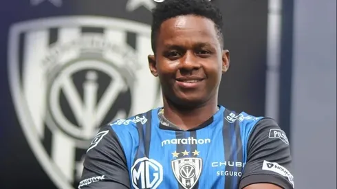 Juanito Cazares llegó a Independiente del Valle y jugará ante River