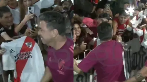 Locura por Gallardo en Santiago del Estero (Capturas ESPN).