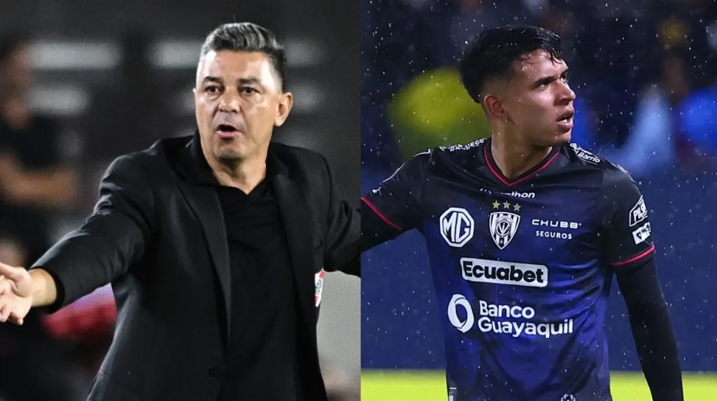 River debería jugar el jueves 24 con Independiente del Valle, solo tres días antes de enfrentar a Boca. Fotos: Getty.