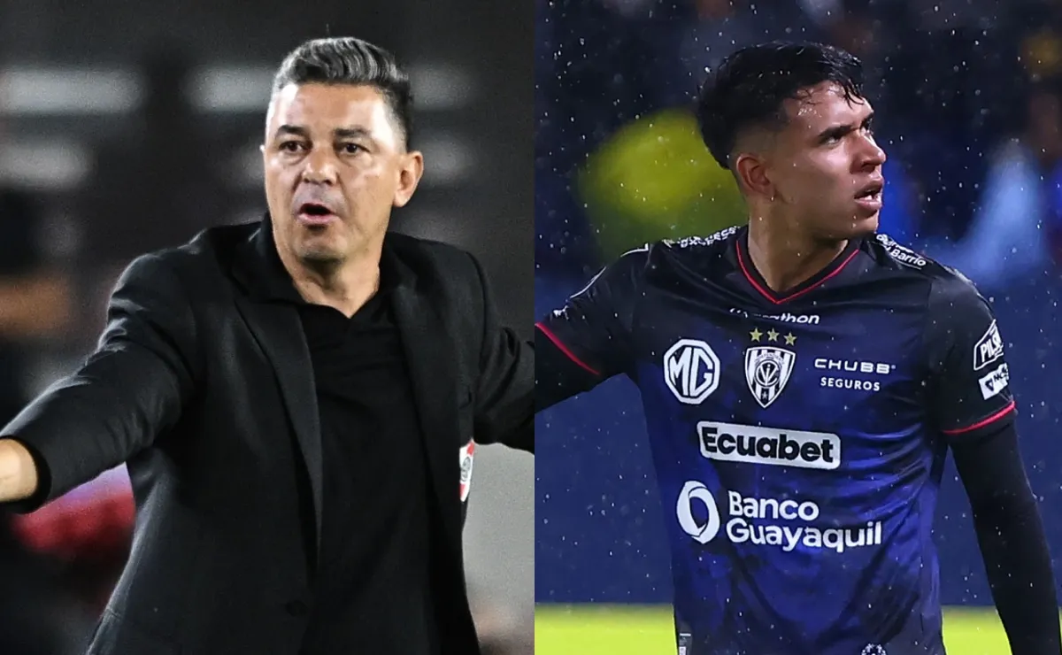 River debería jugar el jueves 24 con Independiente del Valle, solo tres días antes de enfrentar a Boca. Fotos: Getty.