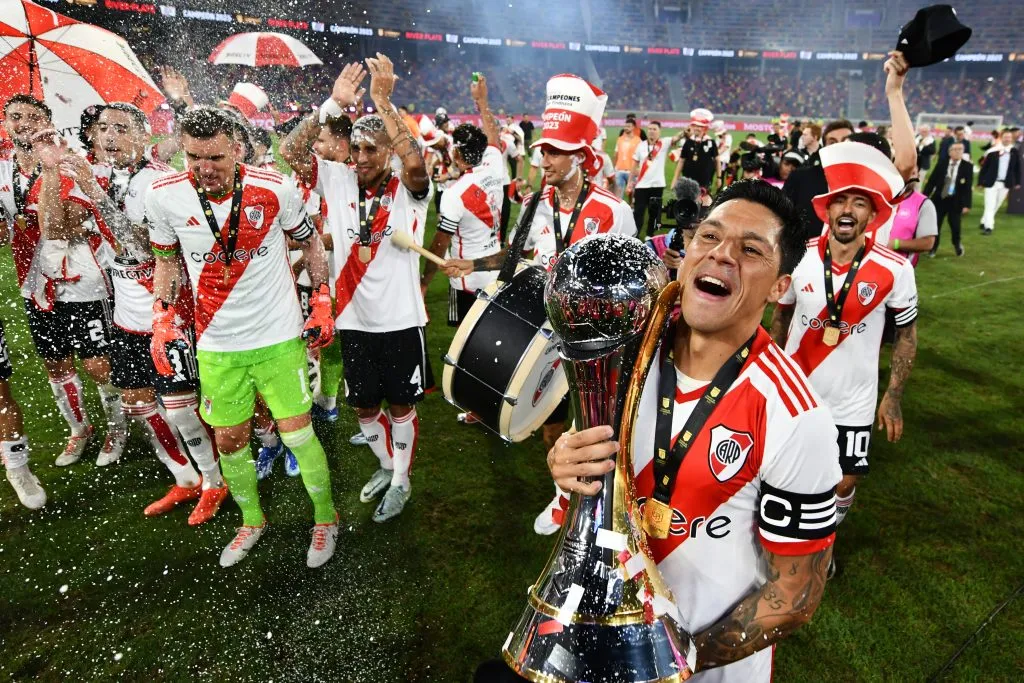 River se trajo un título en su última visita al Madre de Ciudades. (Getty)