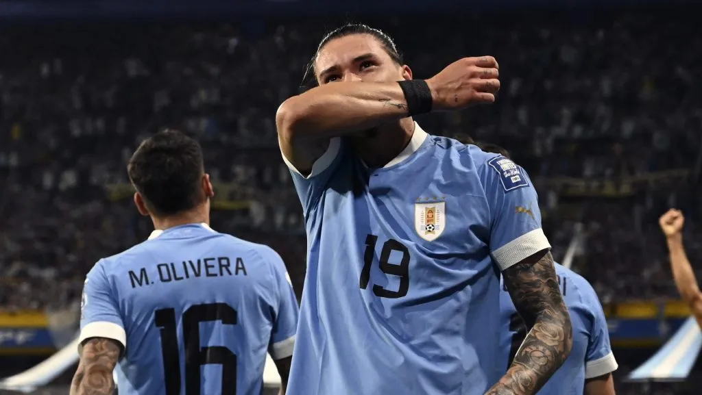 Darwin fue verdugo de Argentina en La Bombonera (Getty)