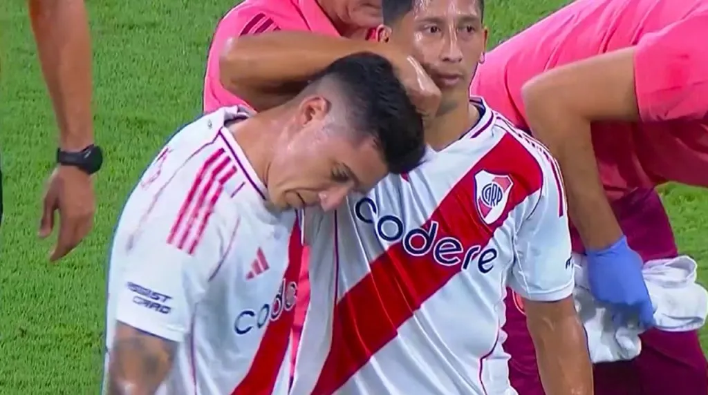 Kranevitter se desgarró vs. Ciudad Bolívar.