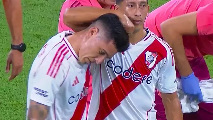 Kranevitter se desgarró vs. Ciudad Bolívar.