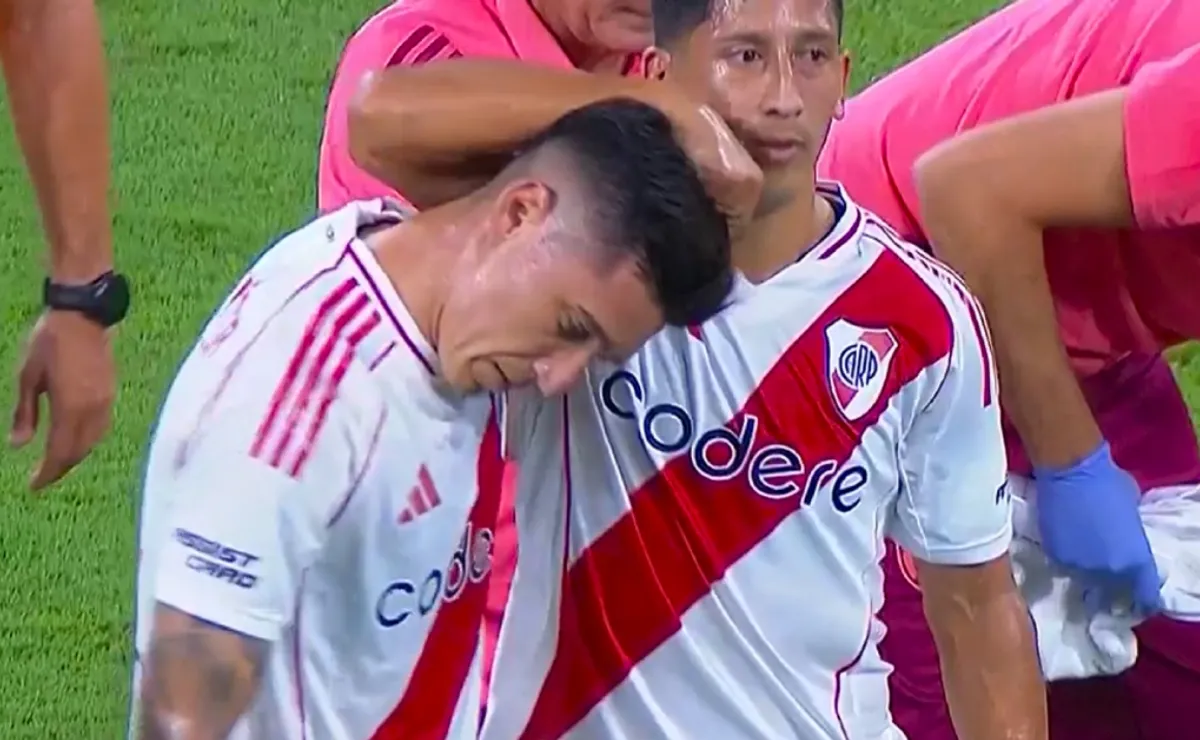 Kranevitter se desgarró vs. Ciudad Bolívar.