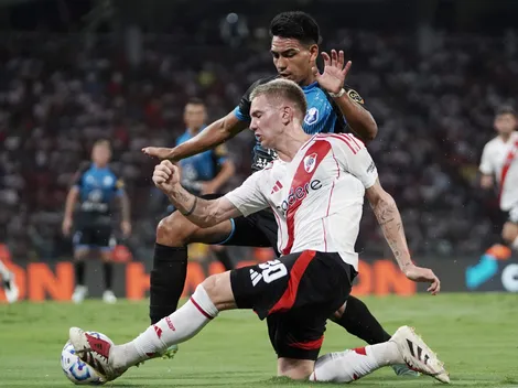 ¿Qué dijo? Mastantuono no se fue conforme pese al triunfo