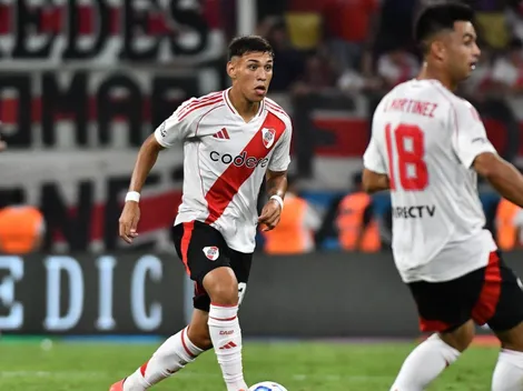 Ulises Giménez tuvo su estreno en River en una posición particular