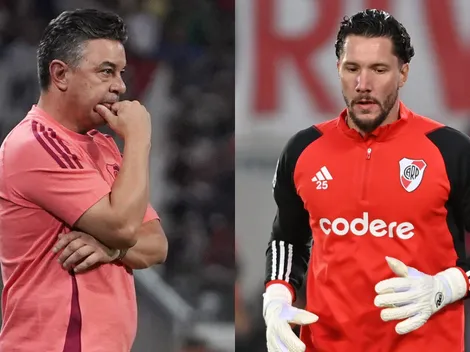Gallardo explicó el cambio de arquero y qué dijo de la polémica con Jeremías Ledesma