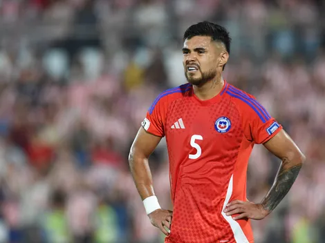 Paulo Díaz fue titular en la derrota de Chile y generó una pelea ante Paraguay