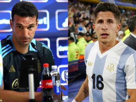 La decisión de Scaloni con Giuliano Simeone en el partido vs. Uruguay