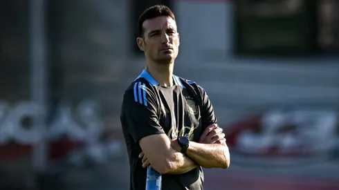 Scaloni sigue de cerca a Mastantuono.