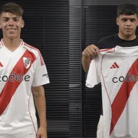 Dos joyas de las inferiores de River firmaron su primer contrato
