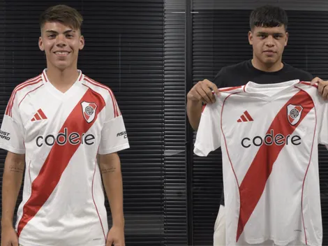 Dos joyas de las inferiores de River firmaron su primer contrato