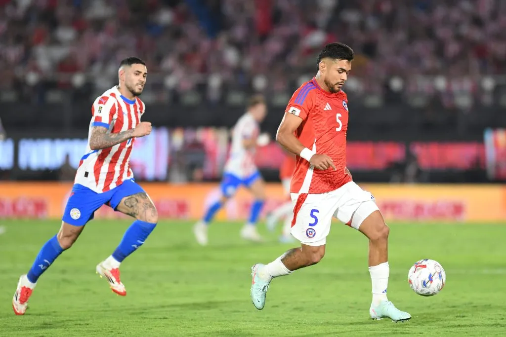 Paulo Dïaz fue titular ante Paraguay. (Getty)