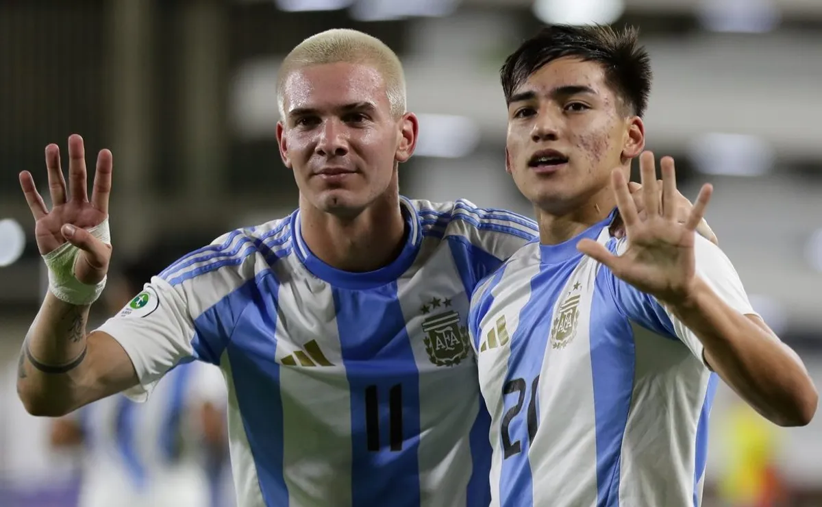 Los juveniles de River jugarán con la Selección Argentina.