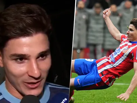 Julián Álvarez rompió el silencio y habló sobre su polémico penal