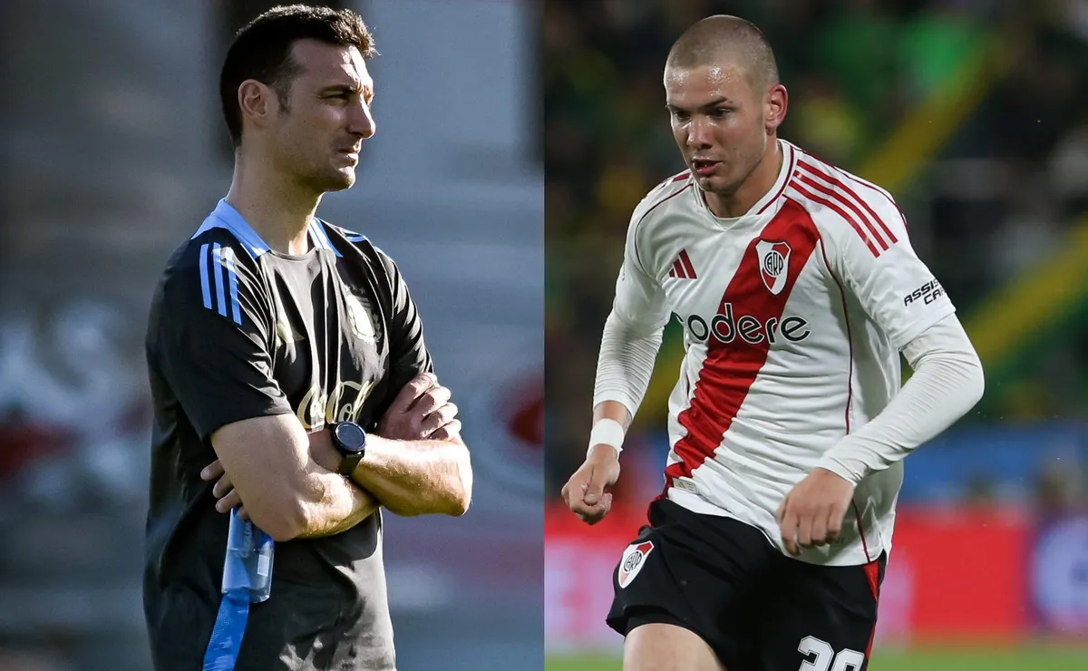Scaloni volvió a hablar de Mastantuono.