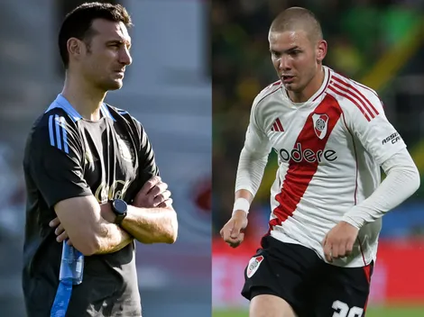 El gran elogio de Scaloni para Franco Mastantuono