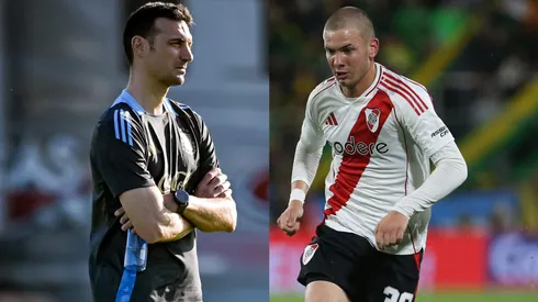 Scaloni volvió a hablar de Mastantuono.