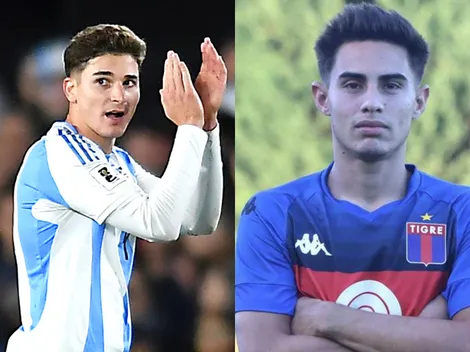 Se juntaron los ex River: la visita especial que tuvo Julián Álvarez antes del partido con Brasil