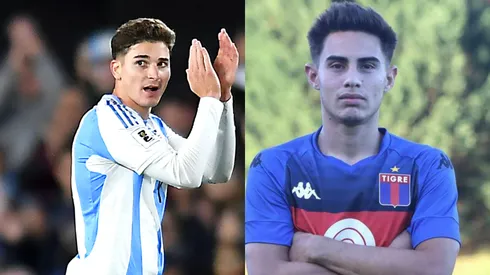 Julián Álvarez se reencontró con Seba Medina.