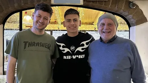 Echeverri, de paseo por Italia: ¿su nuevo destino?